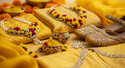 Why is Haldi Saree for Bride Used for Marriage Rituals?
